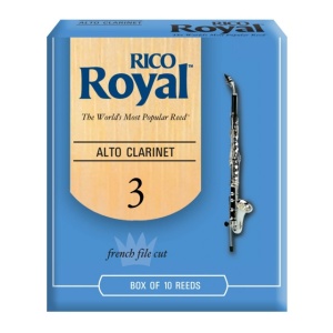 RICO RDB1030 - Набор тростей для кларнета альт №3.0, серия ROYAL