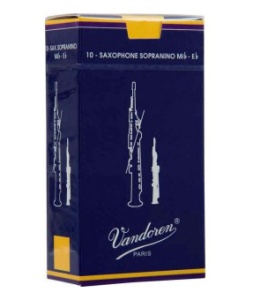 Vandoren SR232 Трости для саксофона Сопранино Традиционные №2 (10шт) Vandoren