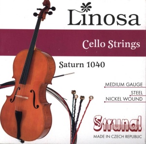 Strunal 1040-4/4 Saturn Linosa Комплект струн для виолончели Strunal