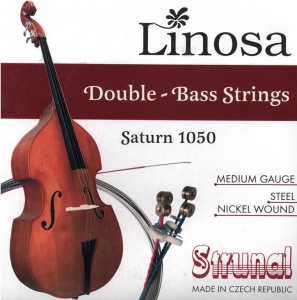 Strunal 1050-4/4 Saturn Linosa Комплект струн для контрабаса Strunal