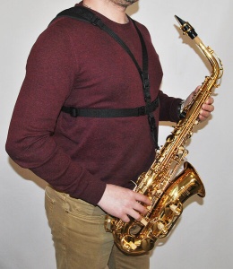 Мозеръ SHT-03LR Ремень для саксофона с петлей, размер Regular, Мозеръ