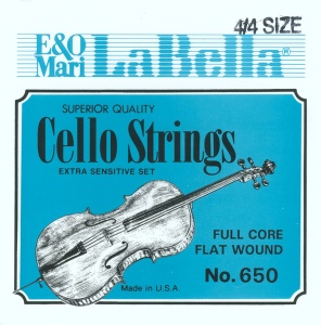 La Bella 650 Комплект струн для виолончели LaBella