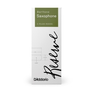 D'Addario Woodwinds Rico DLR0545 Reserve Трости для саксофона баритон, размер 4.5, 5шт, Rico